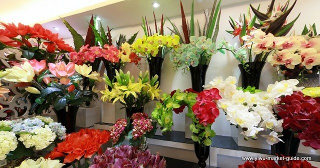 Artificial Flower Showrooms Yiwu China 6