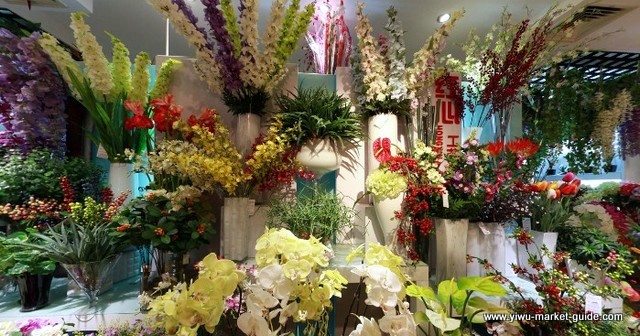 Artificial Flower Showrooms Yiwu China 5