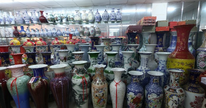 Cloisonne-vases