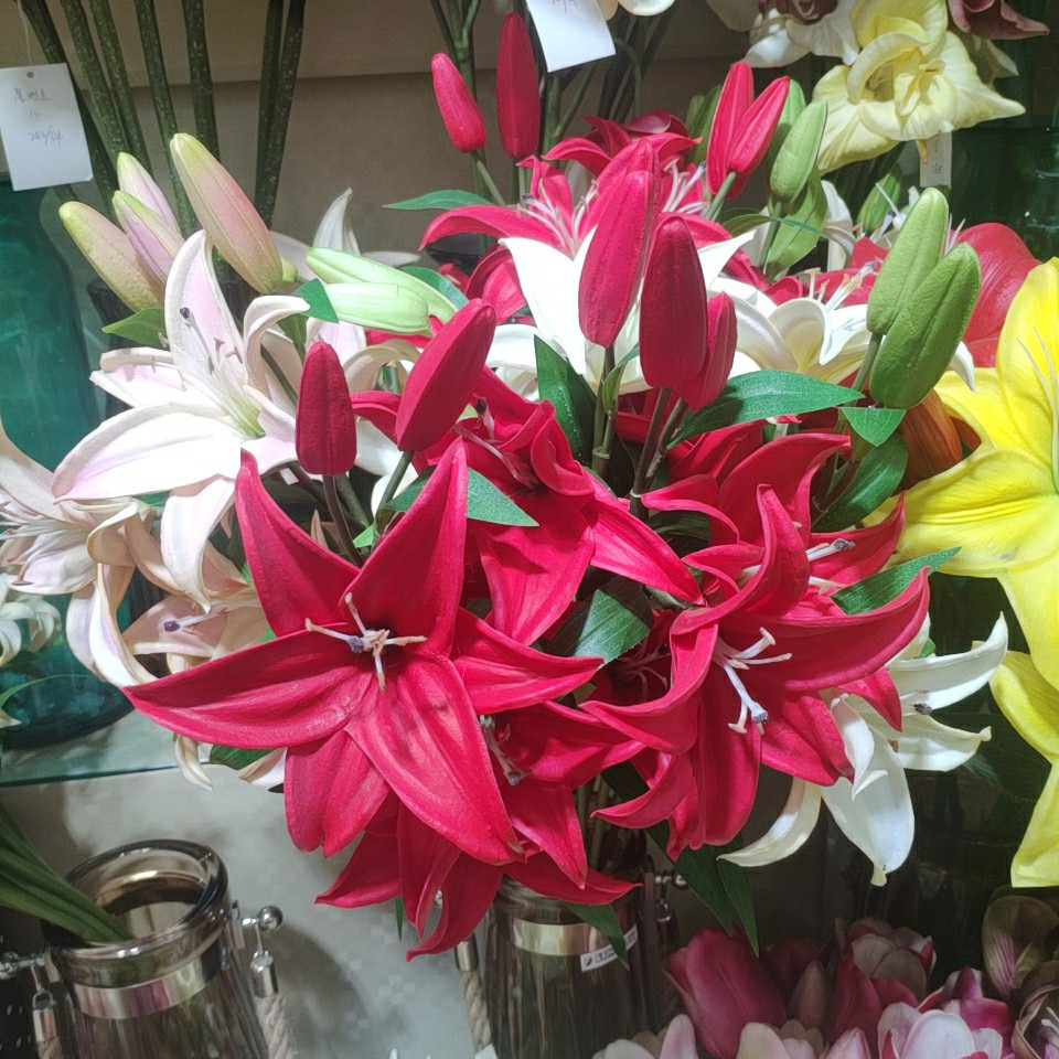 Latex Lily Flower 918406003, Yiwu China